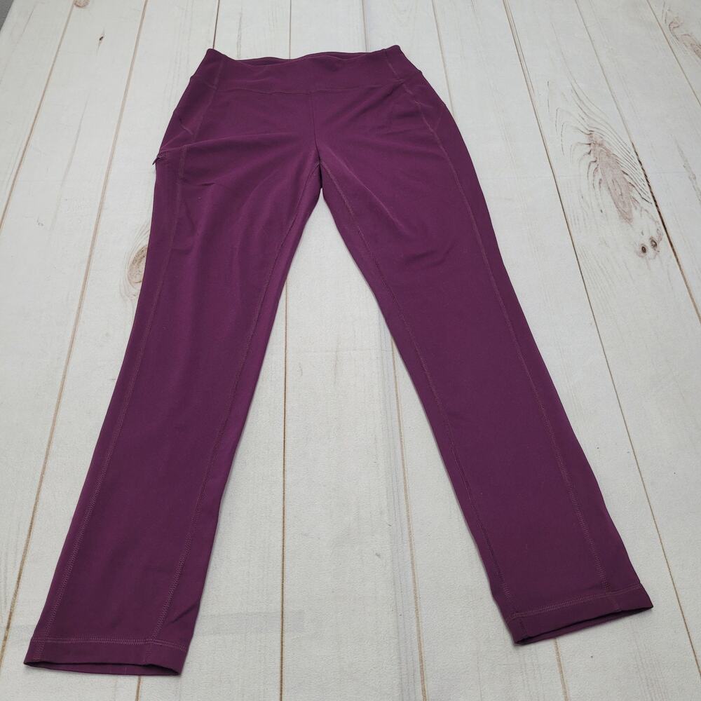 Duluth Noga classic slim leg pants maroon berry red XS x 29 cargo gorpcore